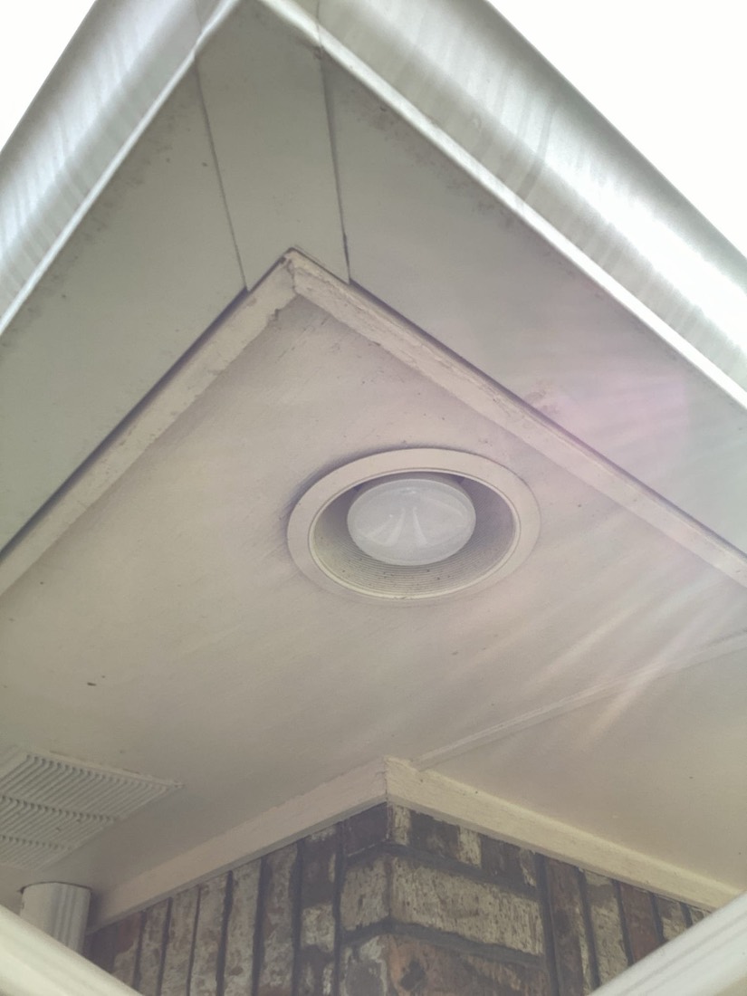 Interior soffit vent and HVAC ducting installation